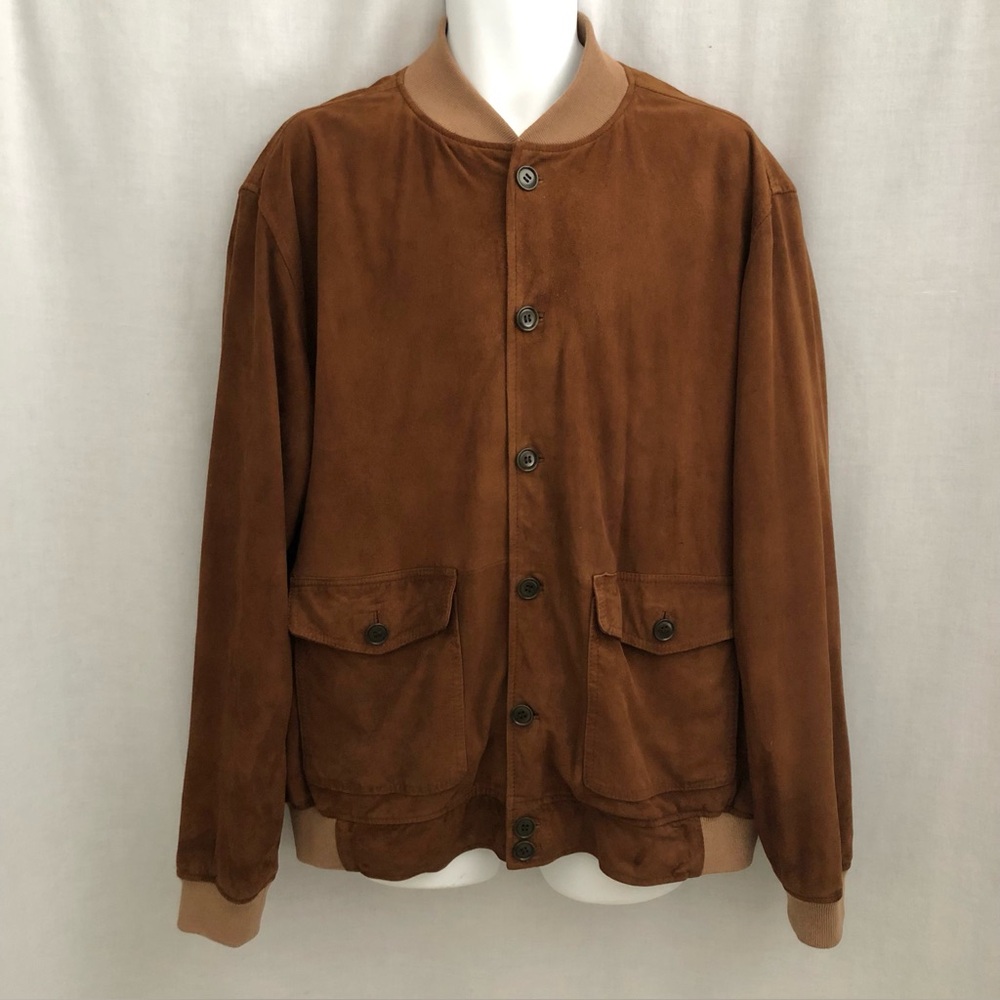 Peter Millar Brown Bomber Jacket